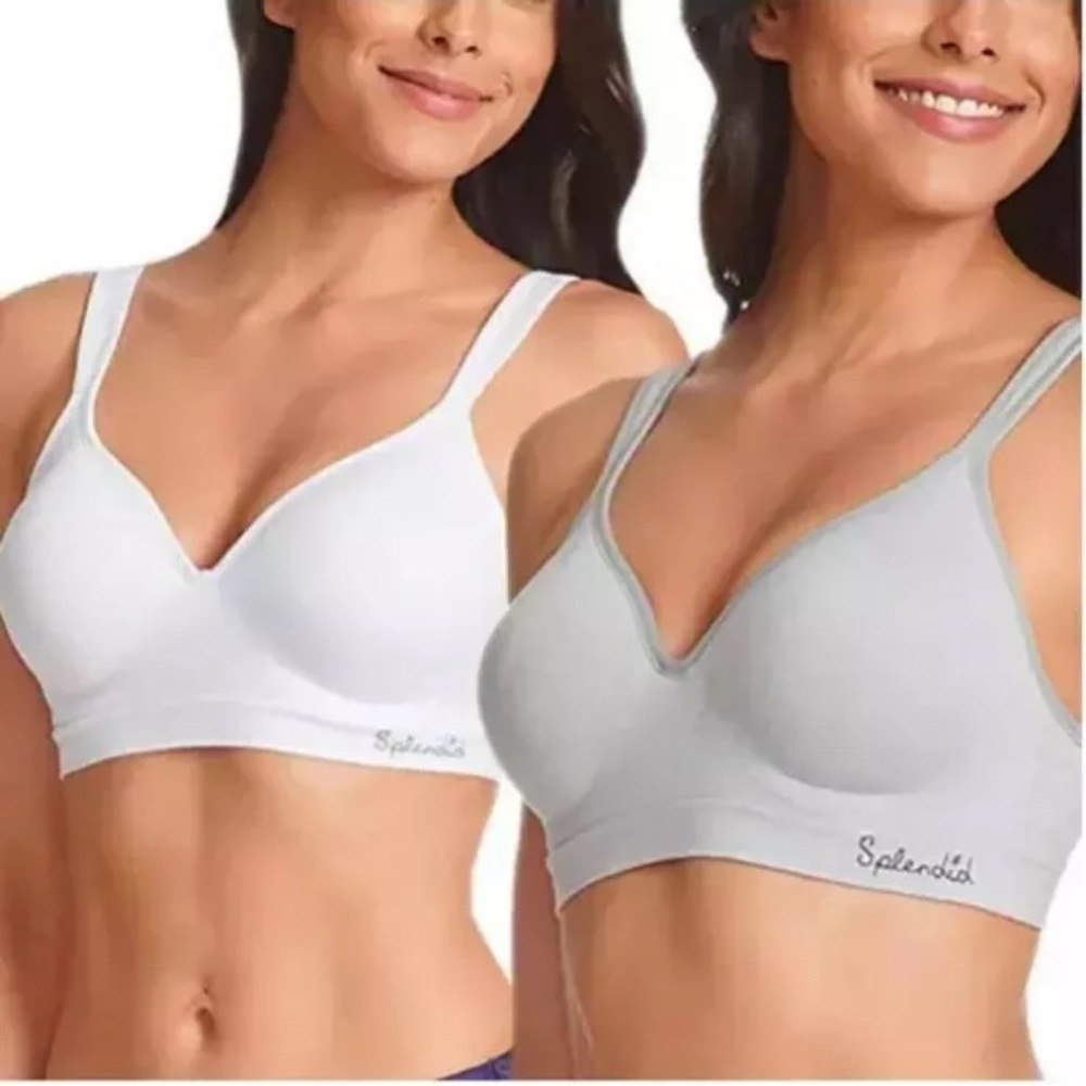 ☀️ 3/$20 NEW Splendid 2-Pack Wirefree Lounge Bras